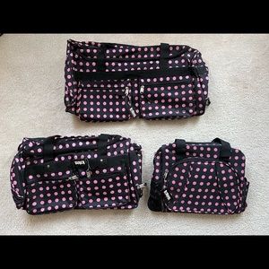 TOTES 3 Piece Luggage Set